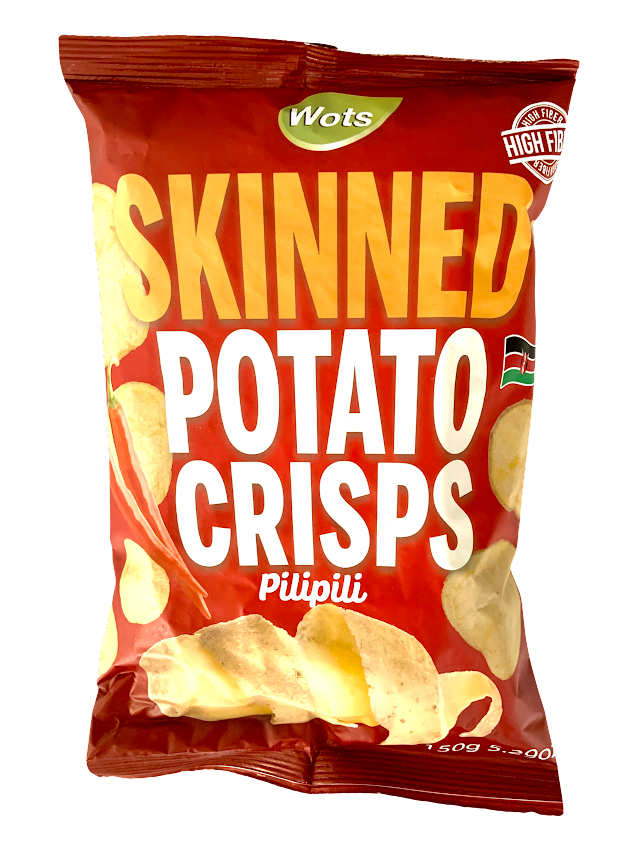 Bhartiben Skinned Potato Crisps Pilipili 12 X 150g Jdm Distributors Ltd