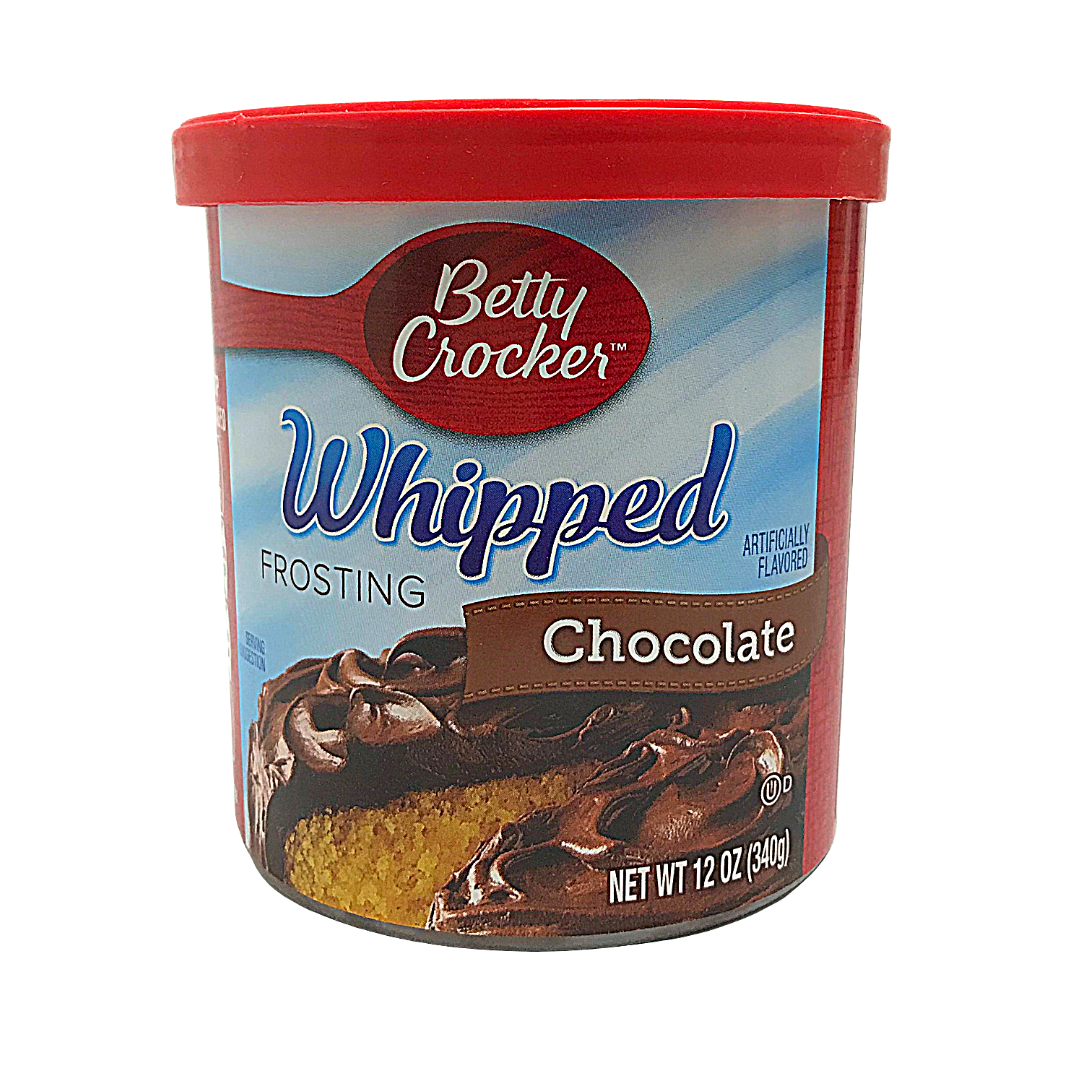 Betty Crocker Frosting Whipped Chocolate (8 x 454g) JDM Distributors Ltd