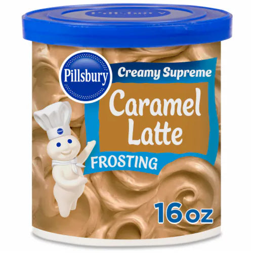 Pillsbury Creamy Supreme Caramel Latte Frosting (8 x 453g)
