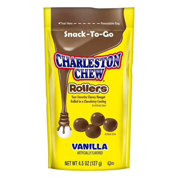 Charleston Chew Rollers Vanilla Flavoured Candy (12 x 127g)