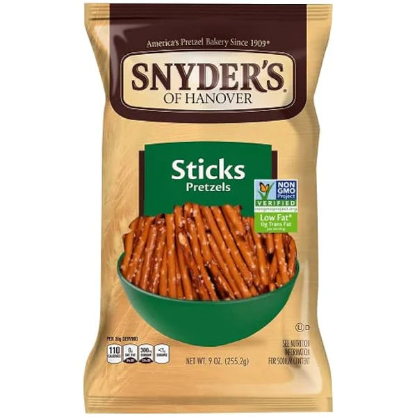 Snyder's of Hanover Sticks Pretzels (12 x 255g)