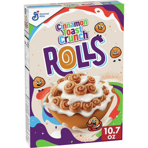 General Mills Cinnamon Toast Crunch Rolls Cereal (12 x 303g)