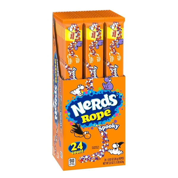 Nerds Ropes Spooky Soft & Chewy Candy (24 x 26g)