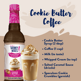 Skinny Sugar Free Cookie Butter Syrup (6 x 750ml)