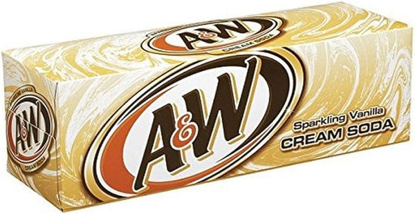 A & W Cream Soda (24 x 355ml)