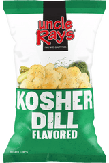 Uncle Ray's Kosher Dill Potato Chips (10 x 120g)