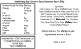 Sweet Baby Ray Sweet and Spicy Barbecue Sauce (12 x 510g)