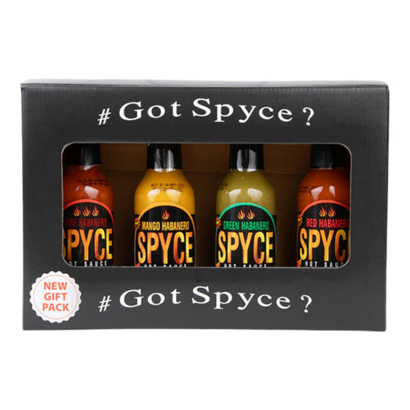 Spyce Hot Sauce 6 x 4ct | #GotSpyce?