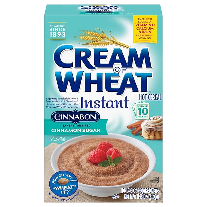 Cream of Wheat Instant Cinnabon Hot Cereal (12 x 340g)