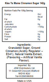 Walker & Sons Kiss Ya Mama Cinnamon Sugar (6 x 141g)