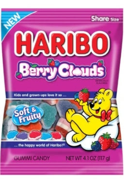 Haribo Berry Cloud Bag (12 x 116g)