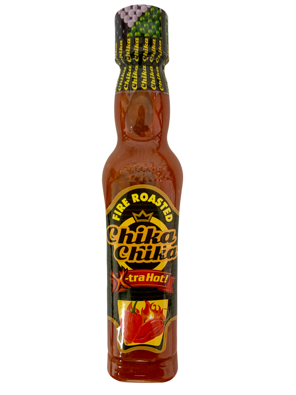 Chika Chika Fire Roasted Extra Hot Sauce (12 x 300ml)