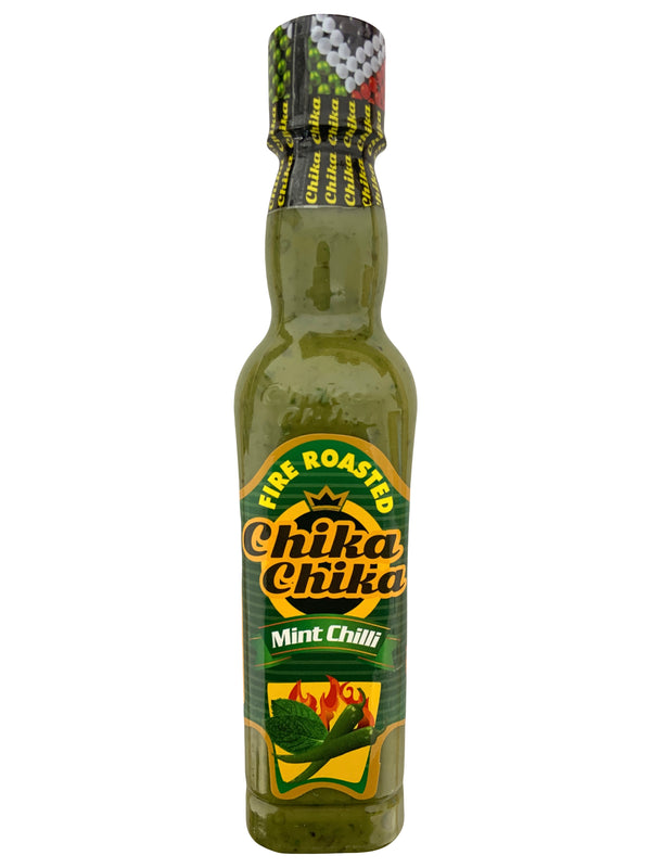 Chika Chika Fire Roasted Mint Chilli Sauce (12 x 300ml)