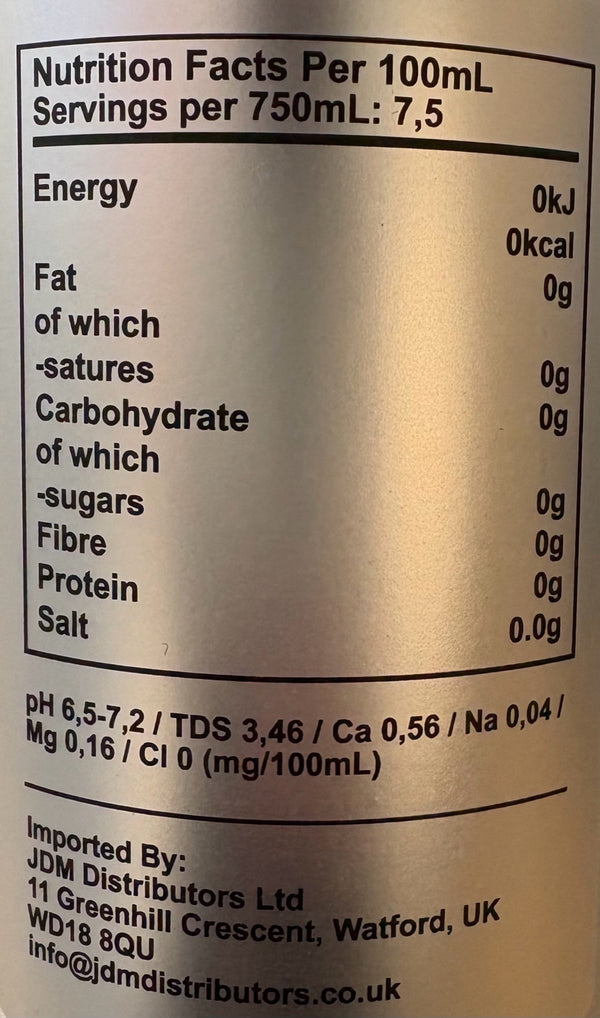 RainForest Water Aluminium Bottle (6 x 750ml)