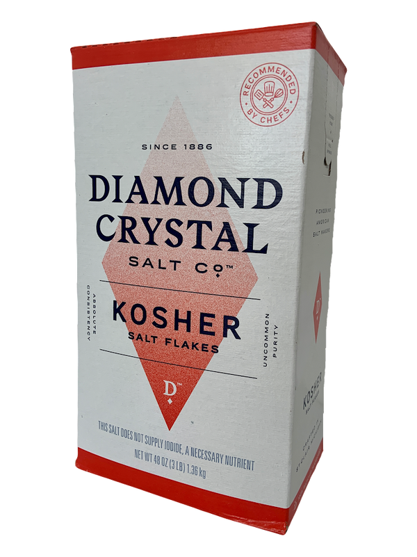 Diamond Crystal Kosher Salt Flakes (9 x 1.36kg)
