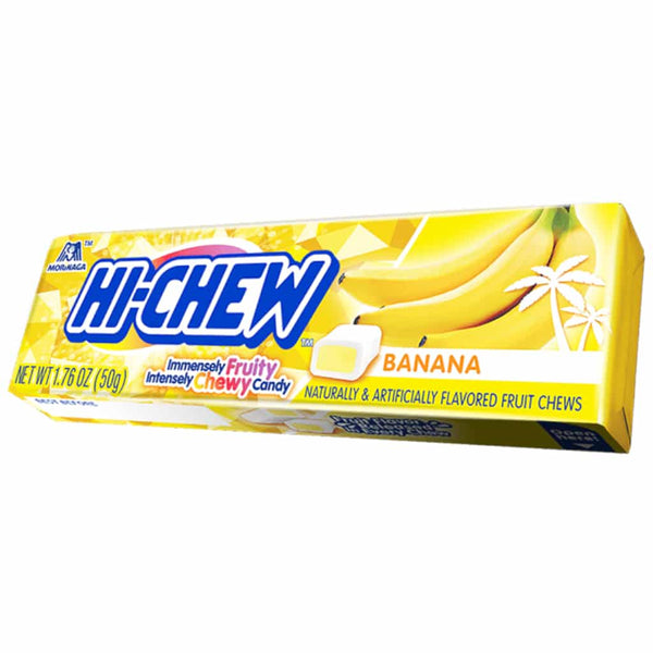 Morinaga Hi-Chew Banana Flavoured Chewy Candy (15 x 50g)