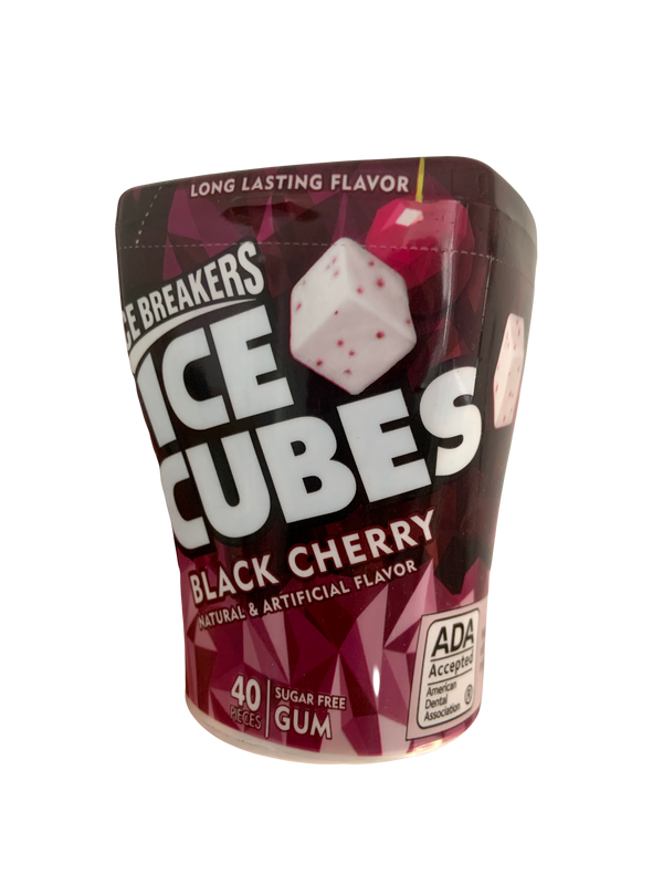 Ice Breaker Ice Cubes Black Cherry Bottle Pack (6 x 91g)