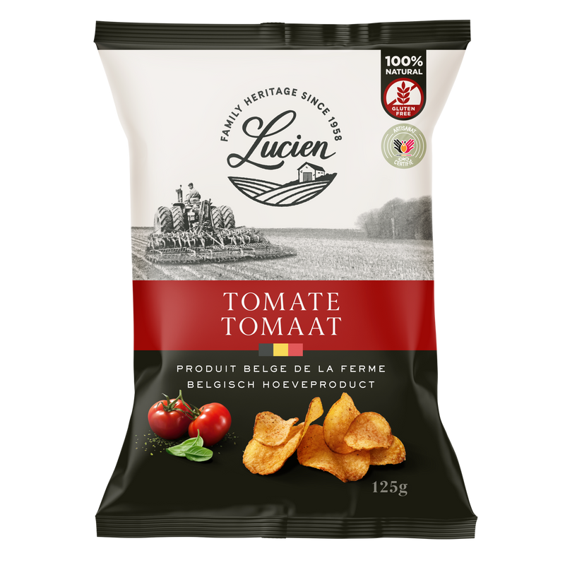 Lucien Tomato Chips (20 x 125g)