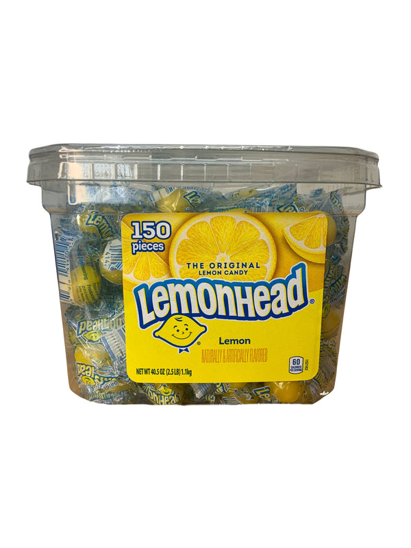 Lemonhead The Original Lemon Candy Tub (1 x 150ct)