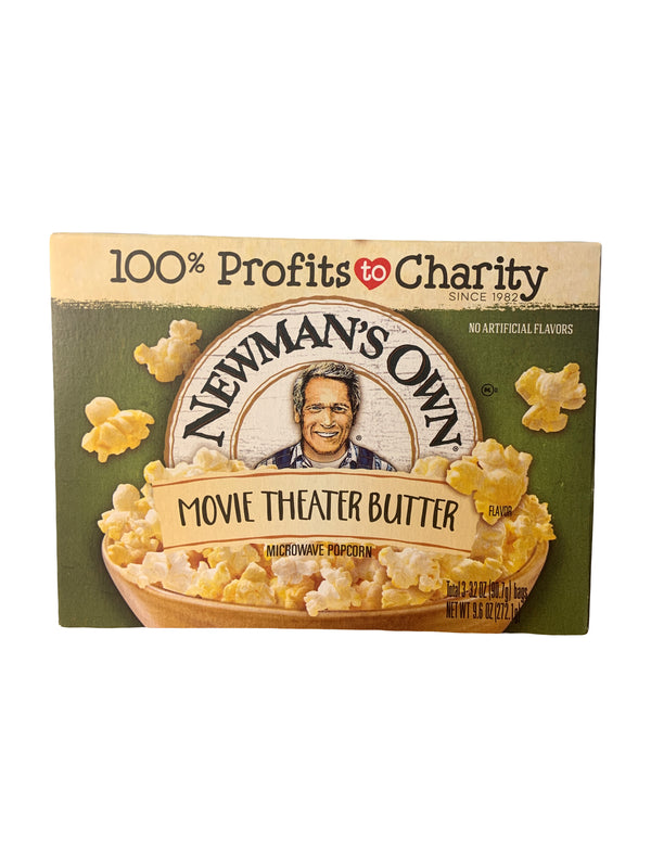 Newman's Own Microwave Movie Theatre Popcorn (12 x 272g)