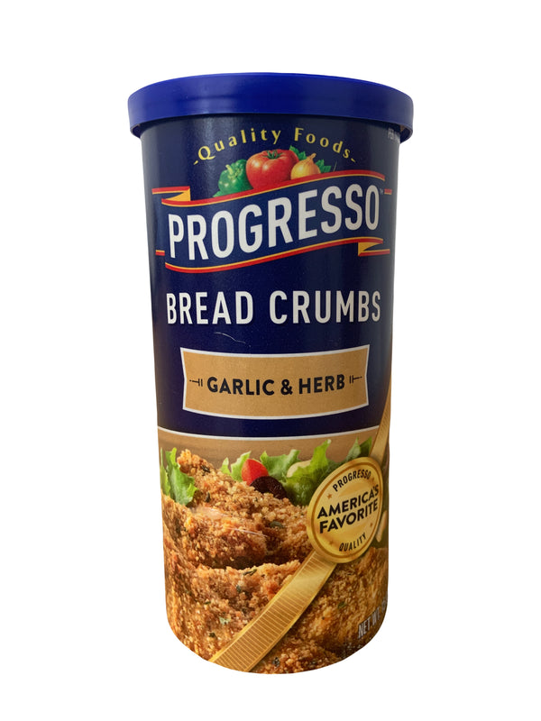 Progresso Garlic and Herbs Breadcrumbs (12 x 425g)