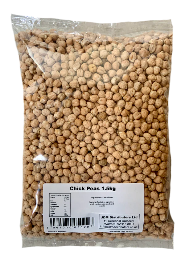 JDM Chick Peas 8 x 1.5kg