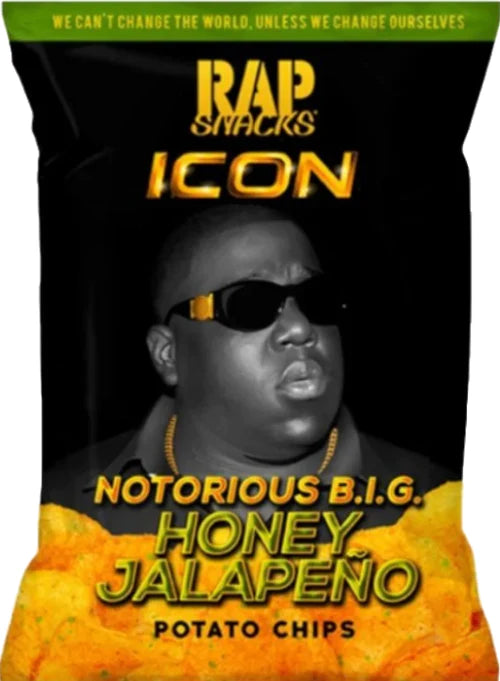 Rap Snacks Potato Chips 24 x 71g | American Rapper Snacks