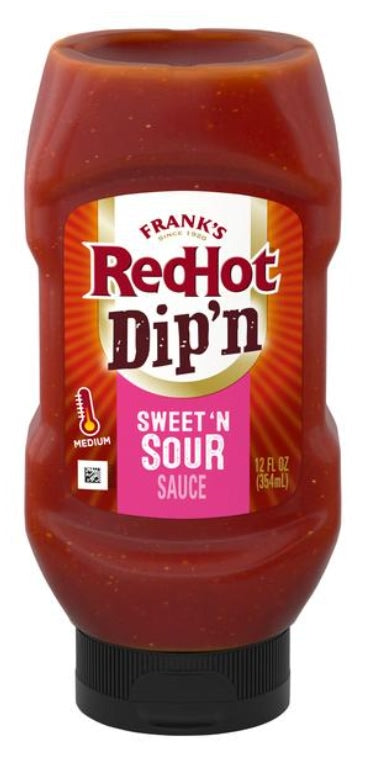Frank's RedHot Dip'n Sweet 'N Sour Sauce (6 x 354ml)