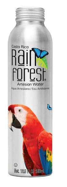 RainForest Water Aluminium Bottle (12 x 500ml)
