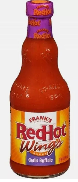 Frank's RedHot Garlic Buffalo Sauce (5 x 354ml)