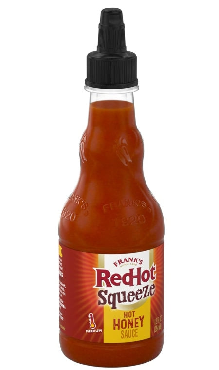Frank's RedHot Squeeze Hot Honey Sauce (6 x 354ml)