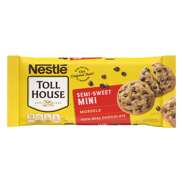 Nestle Toll House Semi Sweet Mini Morsels (12 x 283g)