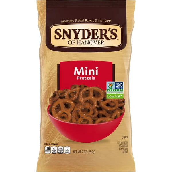 Snyder's of Hanover Mini Pretzels (12 x 255g)