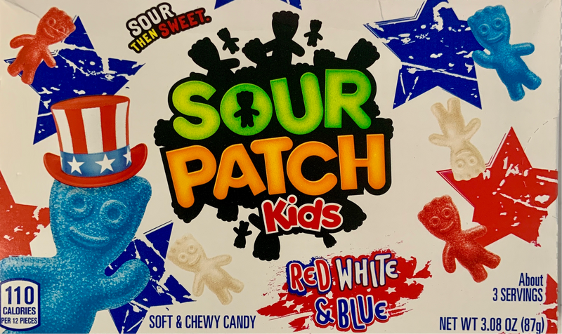 Sour Patch Red White and Blue Box (12 x 87g)