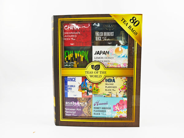 Teas of The World (6 x 80ct) | Global Tea Assortment Gift