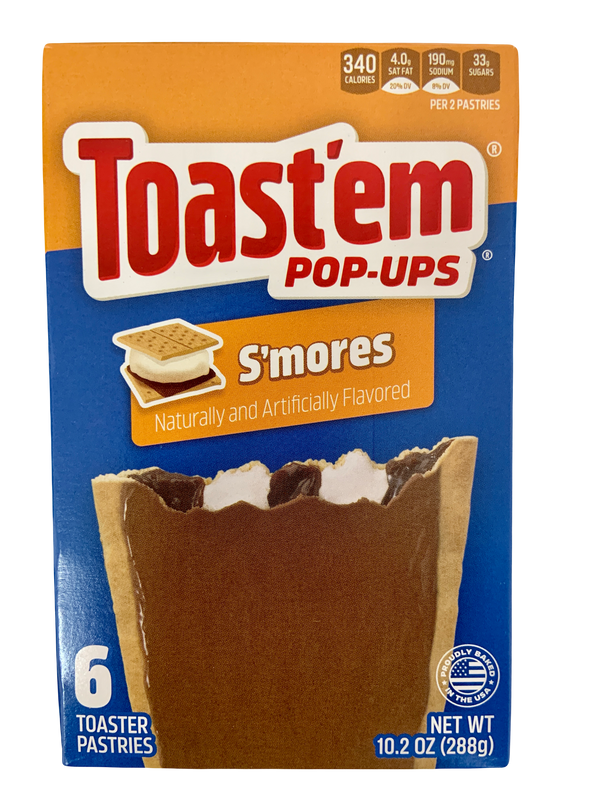 Toast'em POP-UPS - Frosted S'mores (12 x 288g)