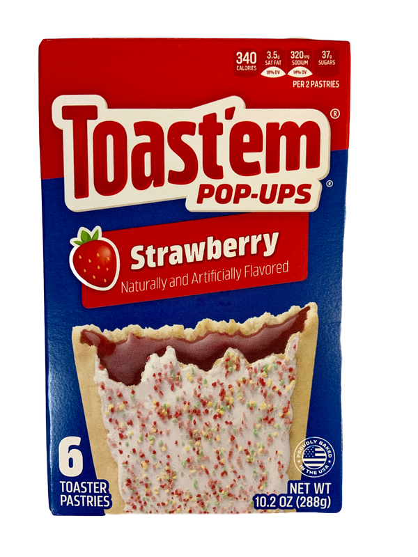 Toast'em POP-UPS - Frosted Strawberry 10.2oz (12 x 288g)