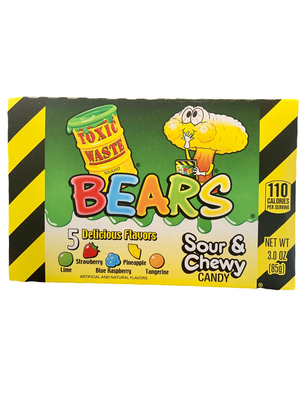 Toxic Waste Bears Theatre Box (12 x 99g)