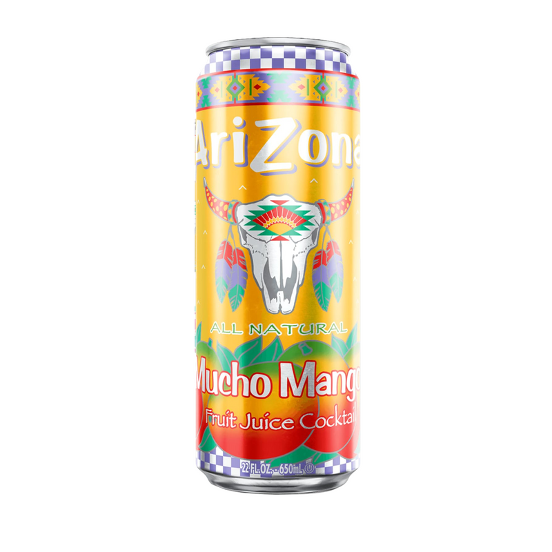 Arizona Mucho Mango Fruit Juice Cocktail Slim Can (30 x 340ml)