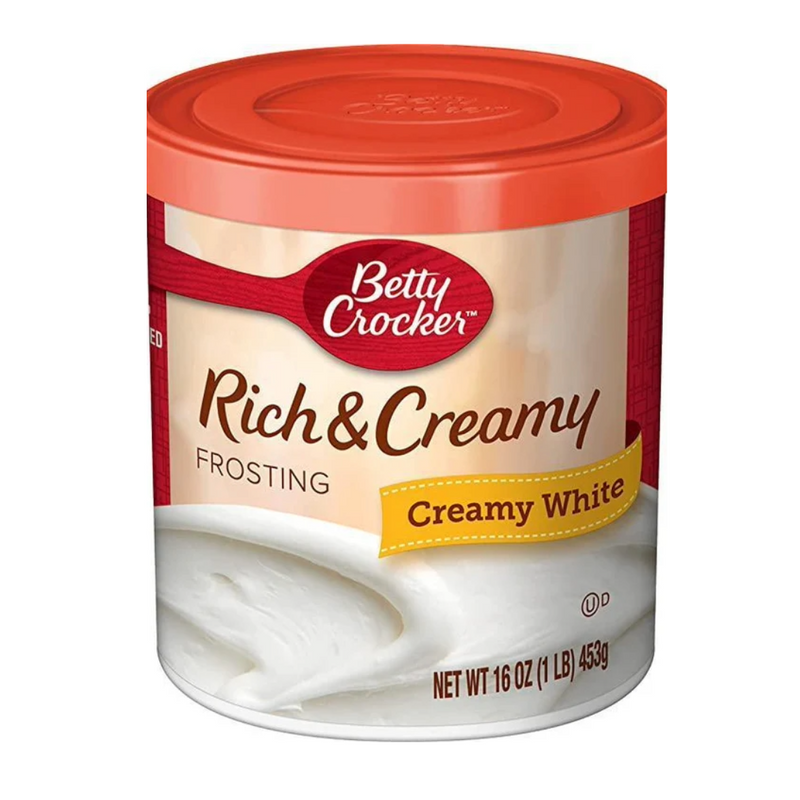 Betty Crocker Rich & Creamy Frosting Creamy White (8 x 454g)