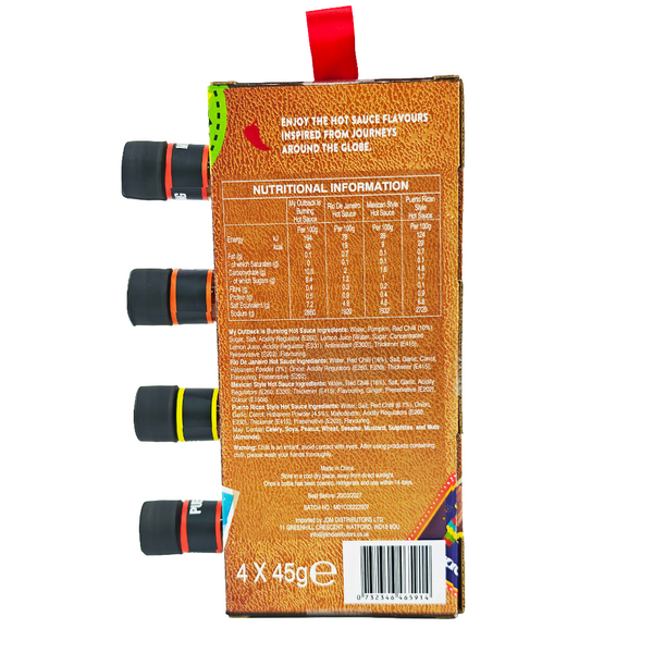 Global Hot Sauces to Go (6 x 4ct)