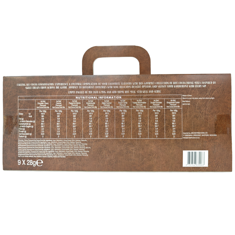 The Cocoa Traveller Gourmet Collection (6 x 9ct)