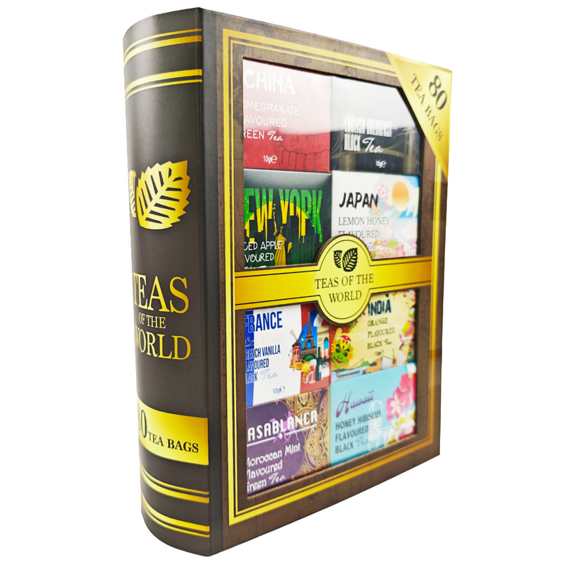 Teas of The World (6 x 80ct) | Global Tea Assortment Gift