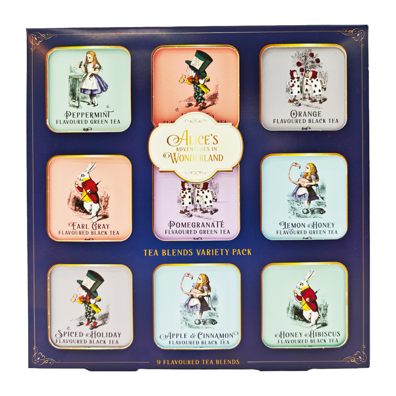 Alice's Adventure in Wonderland Tea Blends Variety Pack (12 x 9ct)
