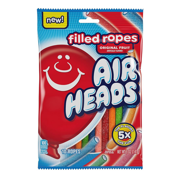 Airheads Original Fruit Filled Ropes Candy (12 x 141g)