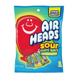 Airheads Mini Bars Bag Assorted Sours (12 x 85g)