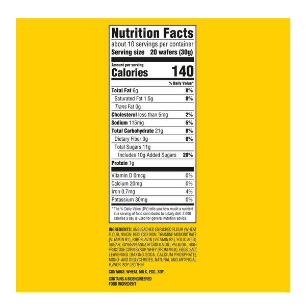 Nabisco Mini Nilla Wafers (12 x 311g)