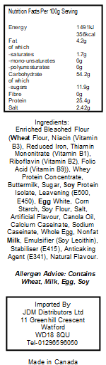 Pearl Milling Protein Buttermilk Complete (6 x 566g)