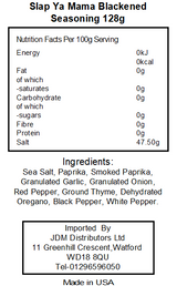 Walker & Sons Slap Ya Mama Blackening Seasoning (6 x 141g)