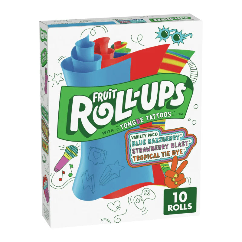 Fruit Roll Ups Variety Pack Fruit Snacks (10 x 141g)